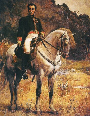 Simón Bolívar por Arturo Michelena